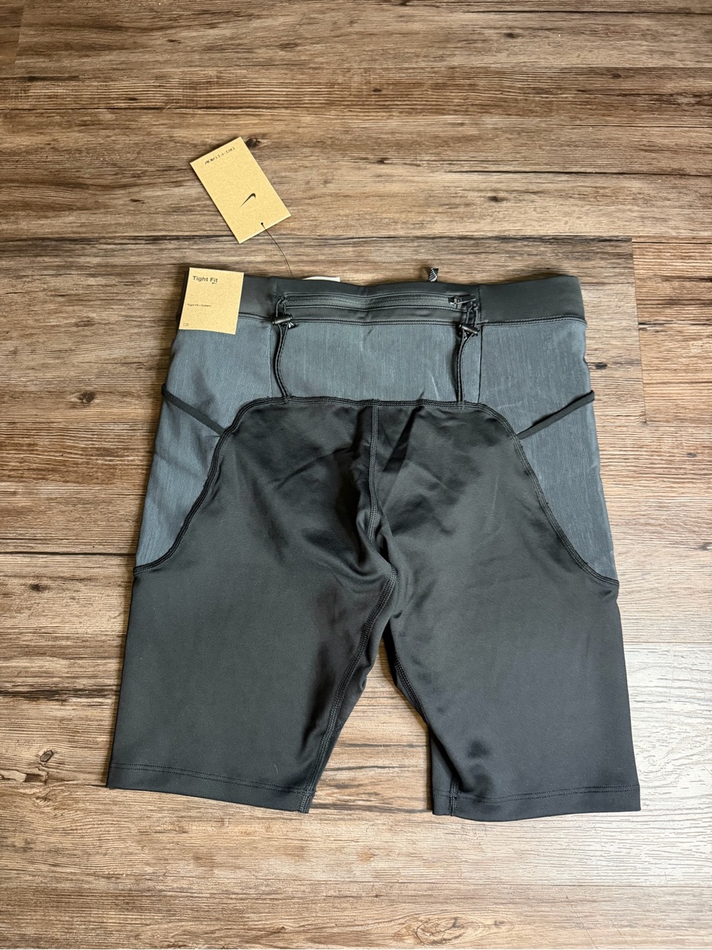 Nike Trail Dri-fit ADV Lava Loops Half Tights Lined Compression Shorts Mens Sz L - Picture 5 of 6